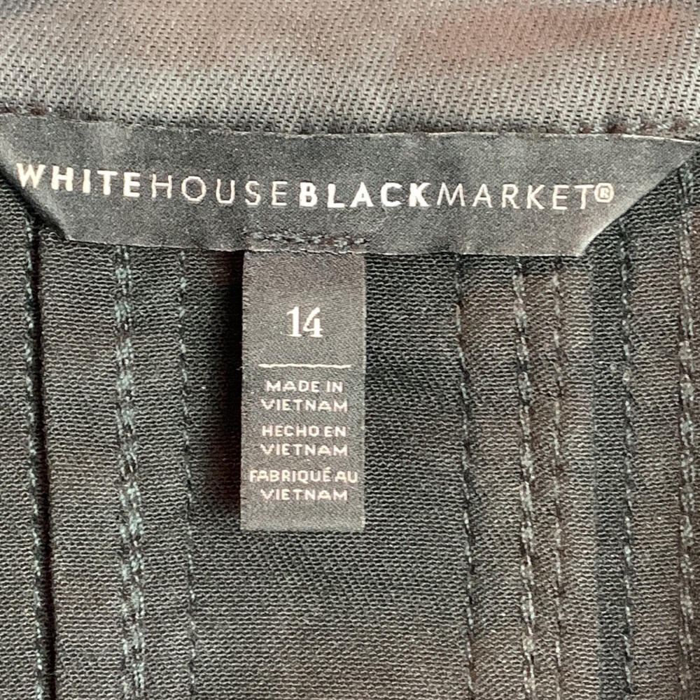 White House Black Market Coated & Lace Moto Jacket NEW! - Picture 13 of 13